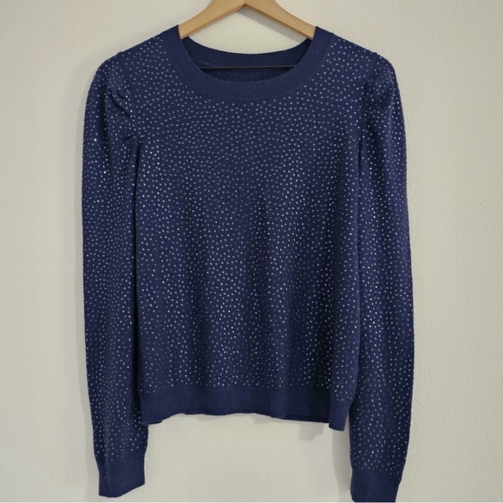 Alice + Olivia‎ - Rhinestone Sweater Angora/Wool/Cashmere Cozycore Maximalist